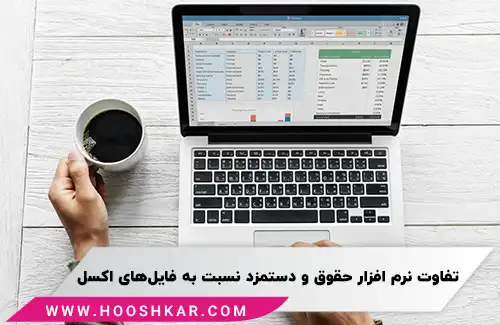 محاسبه حقوق و دستمزد با اکسل یا نرم افزار