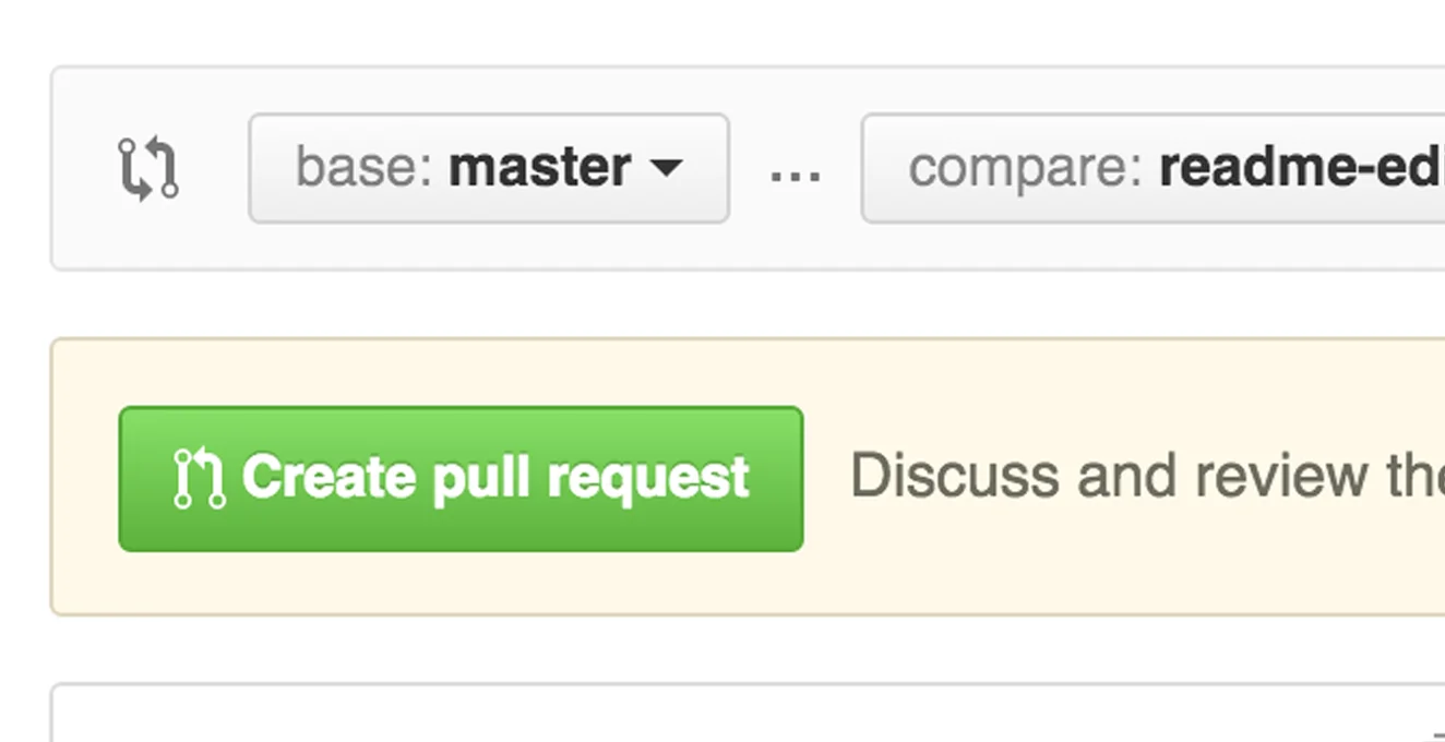 ارسال pull request
