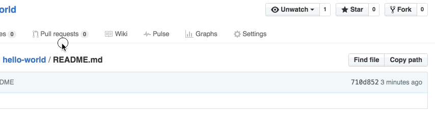 باز کردن pull request